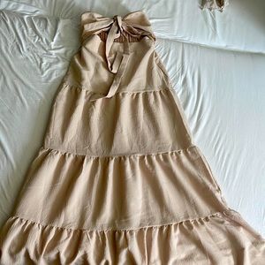 New dress with ticket crème color brand Cupshe